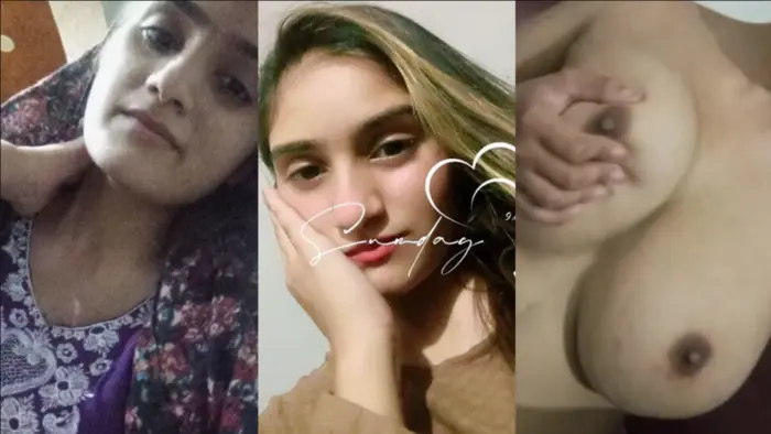 Cute Hijabi GF Boobs & Rubbing Pussy Closeup Viral Video