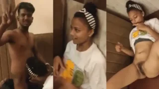 Desi Teen Girl with Her Two Friends one of Them Fucking Viral Video